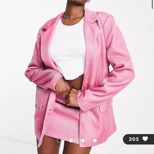 Blazer and skirt set